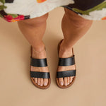 Reef Vista Luxe Thea - Black / Tan