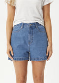 Afends Seventy Threes Denim Short - Worn Blue