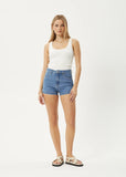 Afends Studio Denim Short - Worn Blue