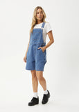 Lil Louis Hemp Denim Overall - Worn Blue