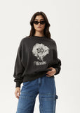 Sweet Juliet Recycled Crew Neck - Stone Black