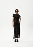 Poet Recycled Lace Maxi Dress - Black