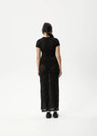 Poet Recycled Lace Maxi Dress - Black