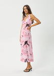 Marinette Recycled Sheer Maxi Dress - Rose