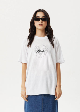 Pulse Hemp Oversized Tee - White