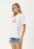 No Fury - Recycled Oversized Tee - White