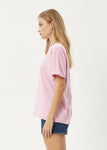 Sunny - Recycled Oversized Tee - Pink