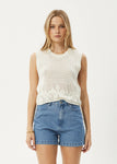 Saint - Organic Knit Top - White