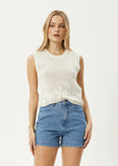 Saint - Organic Knit Top - White