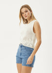 Saint - Organic Knit Top - White