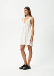 Dakota - Hemp Mini Dress - White