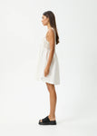 Dakota - Hemp Mini Dress - White