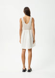 Dakota - Hemp Mini Dress - White