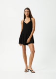 Amaya - Halter Playsuit - Black