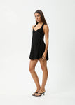 Amaya - Halter Playsuit - Black