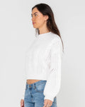 Rusty Folktale Chunky Cropped Knit