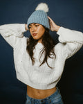 Rusty Folktale Chunky Cropped Knit