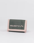 Rusty Bloom Tri Fold Wallet Girls