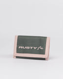 Rusty Bloom Tri Fold Wallet Girls