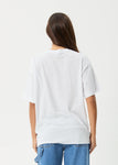 Afends Butterfluer Oversized Tee - White