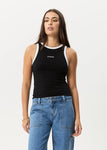 Afends Knots Singlet - Black