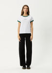 Afends Games Recycled Regular T-Shirt - White