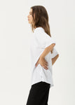 Afends Wildflower Hemp Oversized T-Shirt White