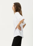 Afends Wildflower Hemp Oversized T-Shirt White