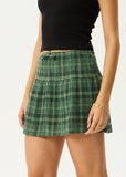 Afends Lonnie Hemp Seersucker Mini Skirt