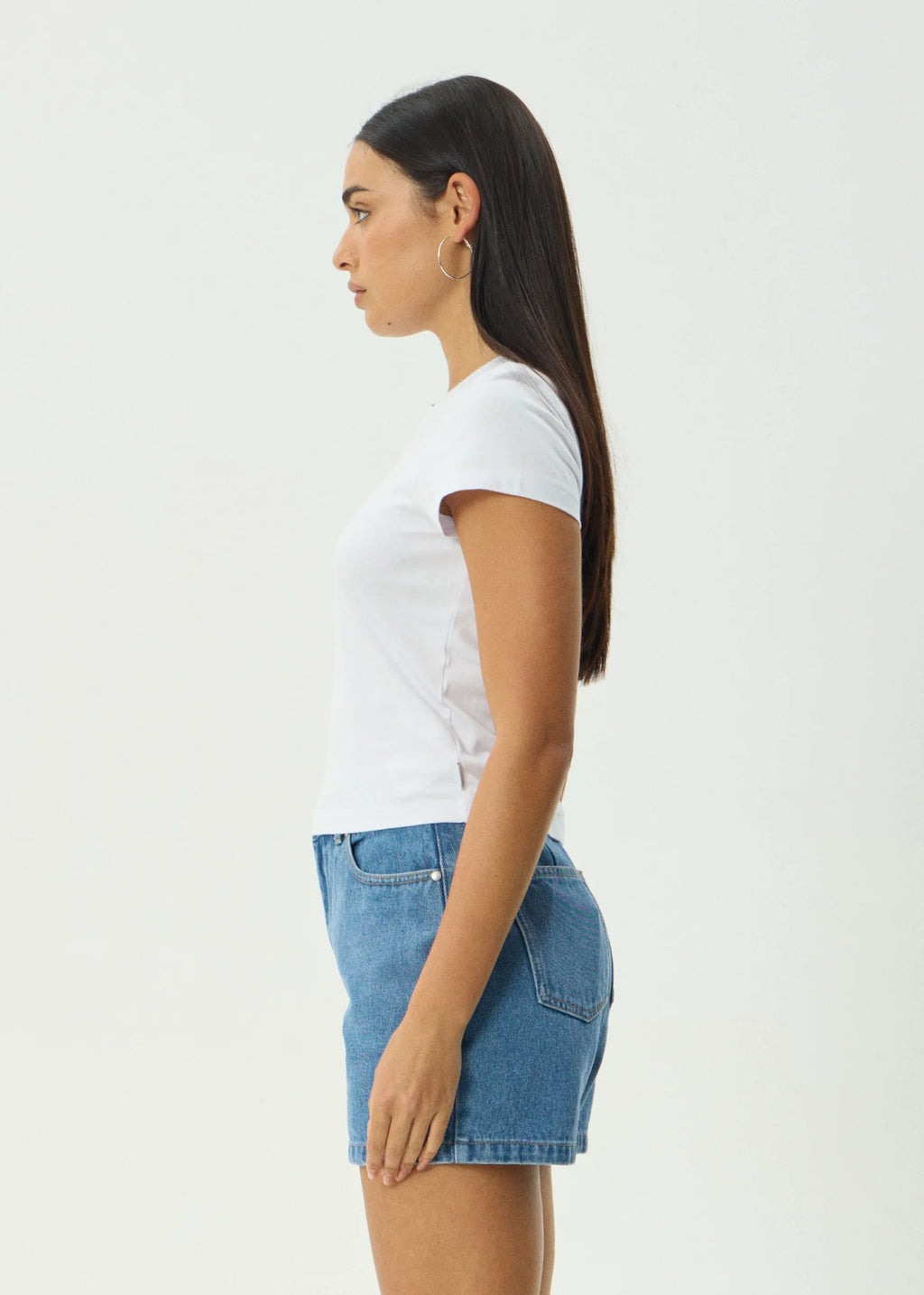 Afends Tropic Of Cancer Recycled Baby Tee - White