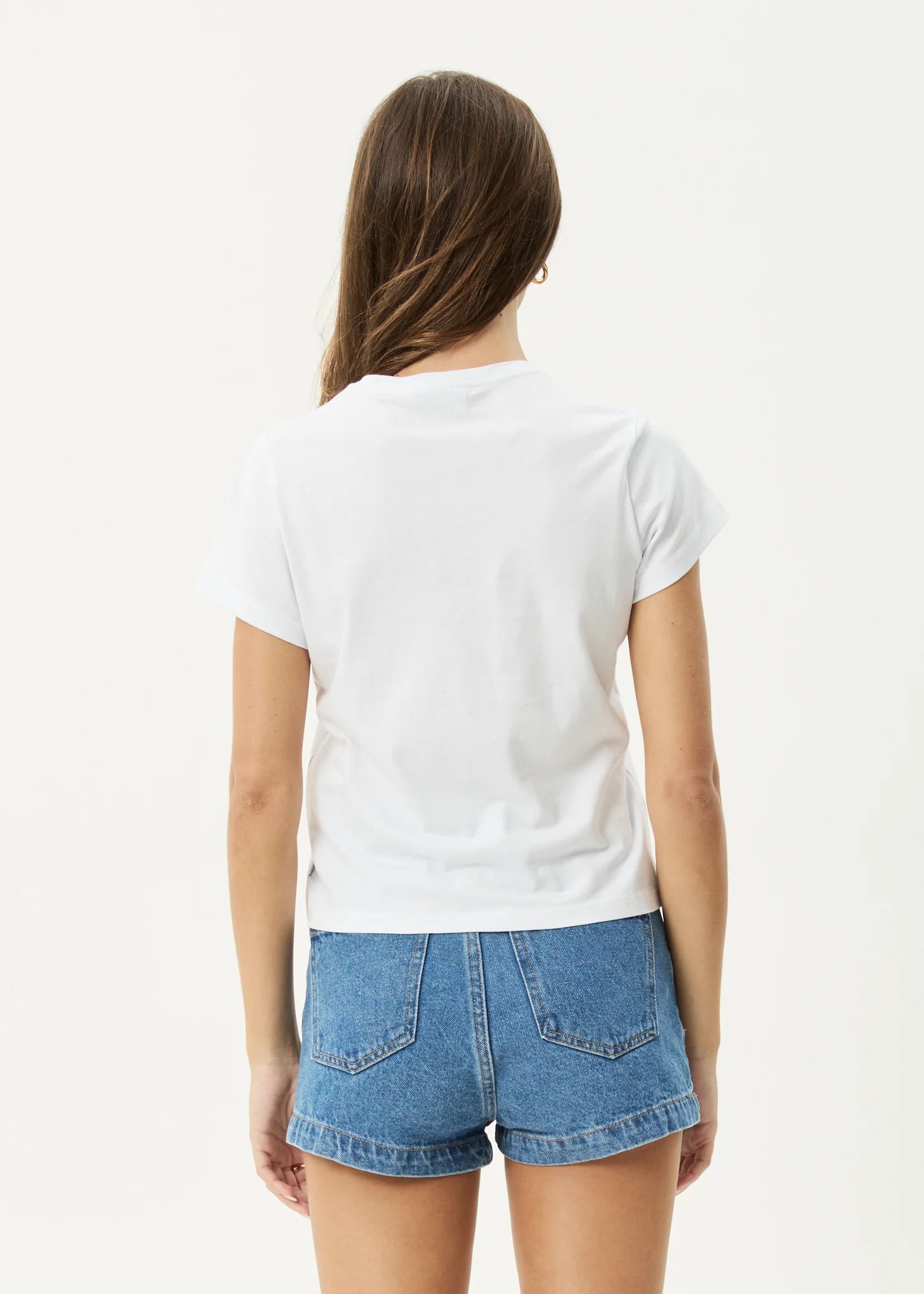 Afends Metamorphosis Recycled Baby Tee - White