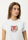 Afends Metamorphosis Recycled Baby Tee - White