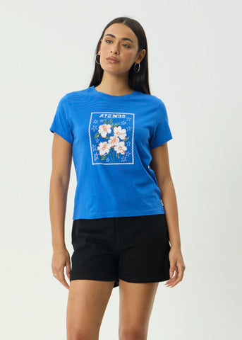 Afends Anouk Recycled Regular Tee - Marina