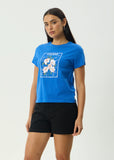 Afends Anouk Recycled Regular Tee - Marina