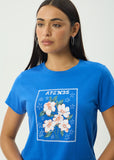 Afends Anouk Recycled Regular Tee - Marina