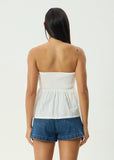 Afends Kindred Strapless Top - White
