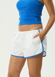 Afends Annalise Organic Short - White
