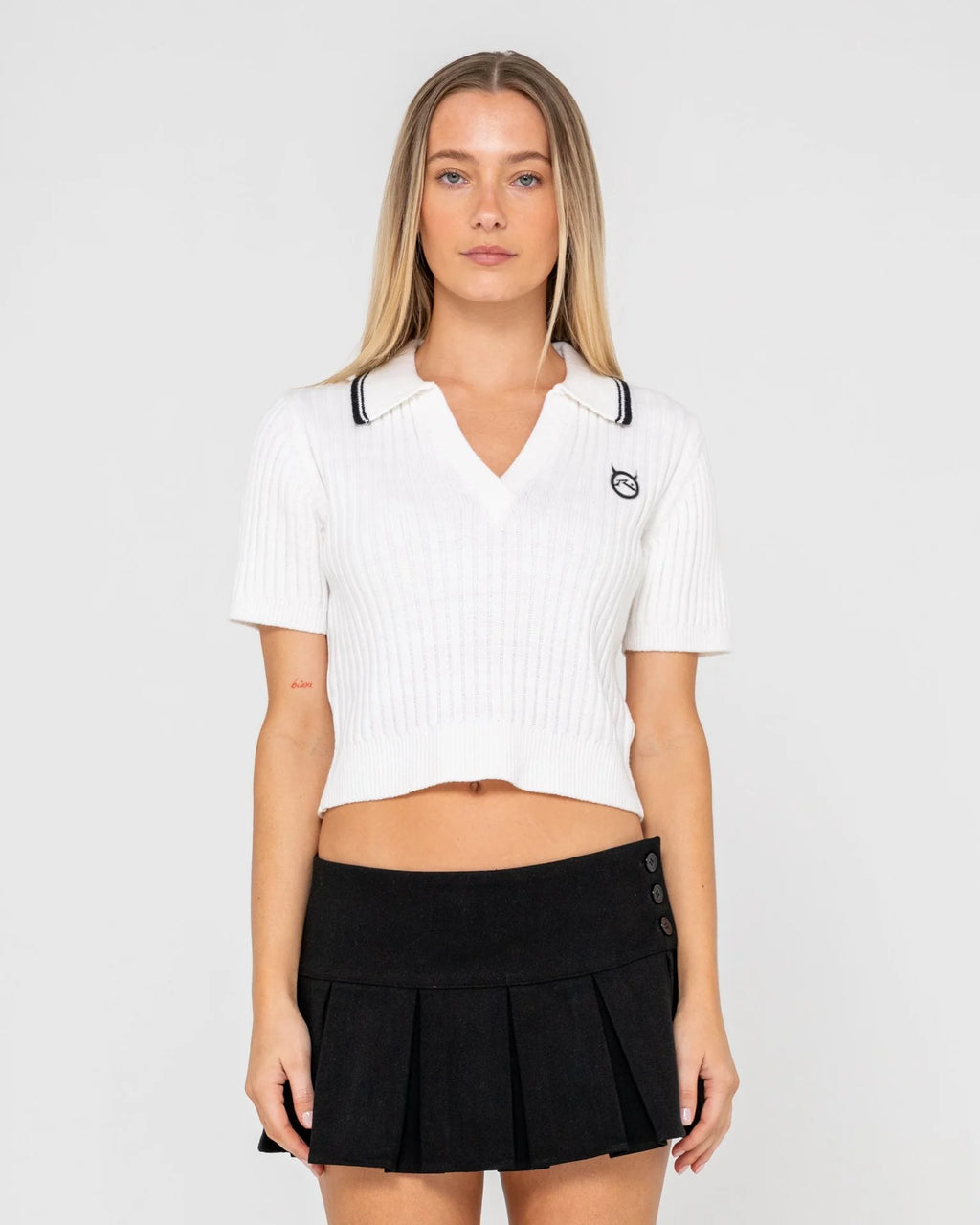 Rusty Posh Girl Knitted Top