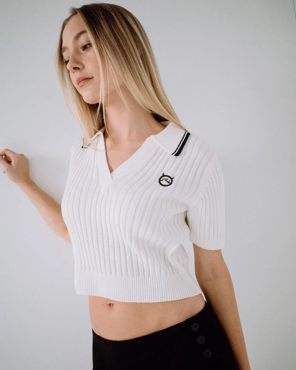 Rusty Posh Girl Knitted Top