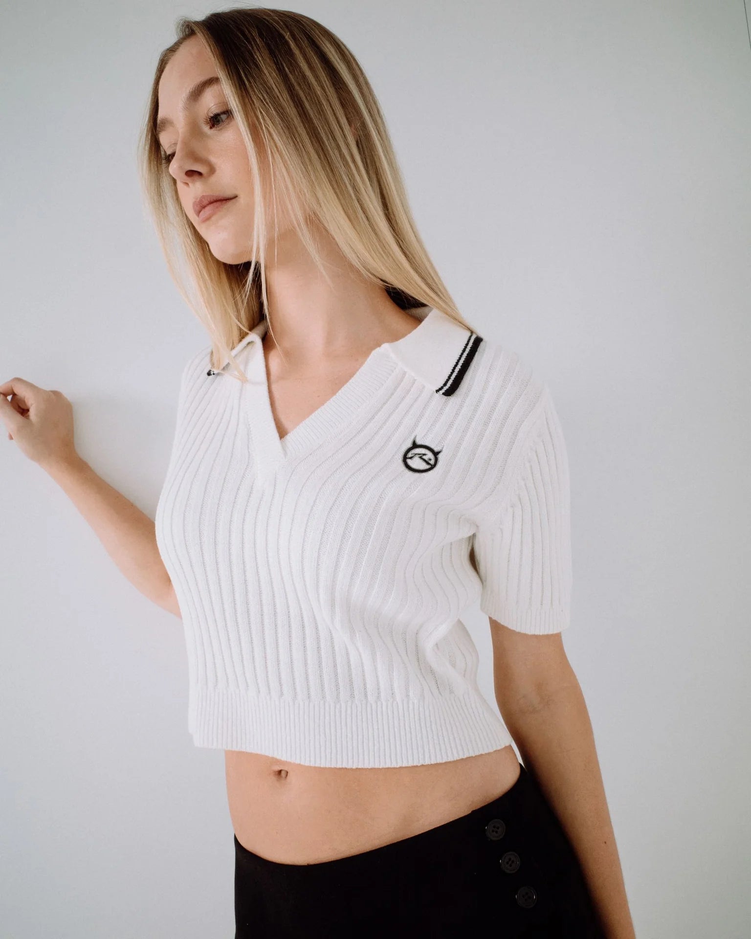 Rusty Posh Girl Knitted Top