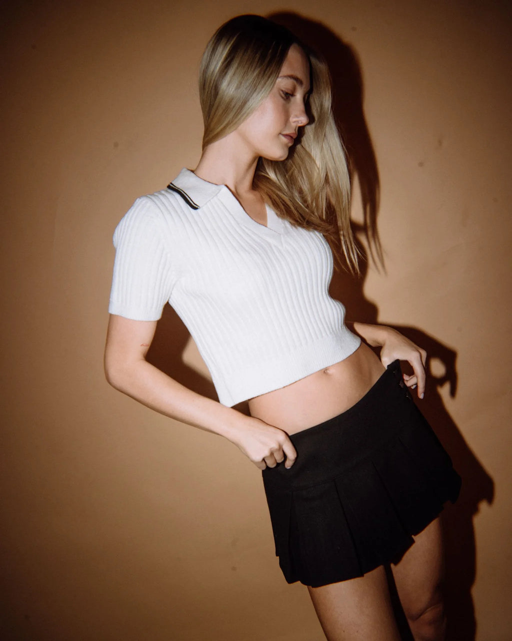 Rusty Posh Girl Knitted Top