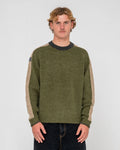 Rusty Fishermans Boxy Crew Knit