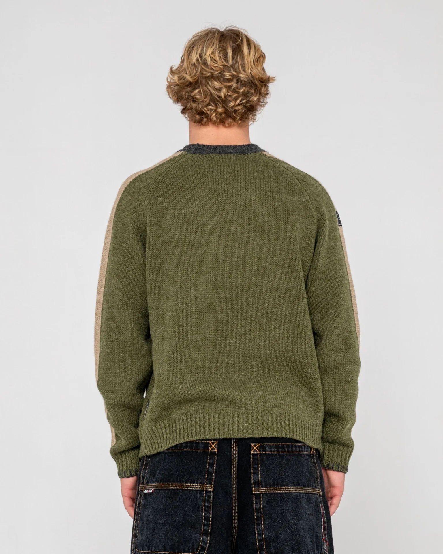 Rusty Fishermans Boxy Crew Knit