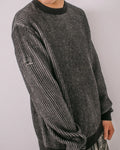 Rusty Cubes Cord Knit Sweater