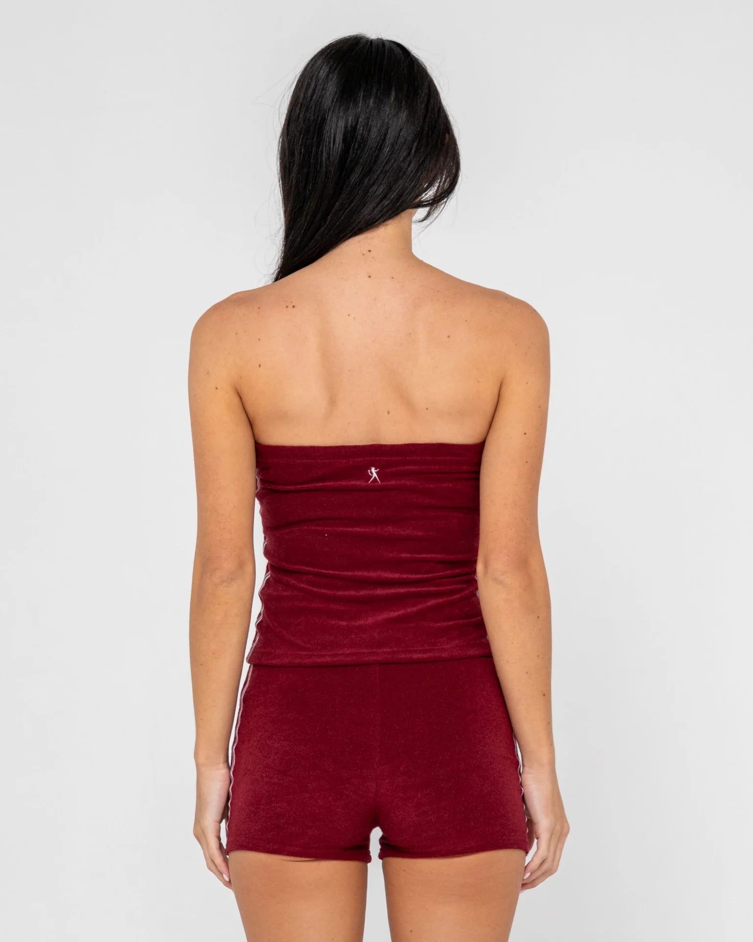 Rusty Lamar Towelling Tube Top
