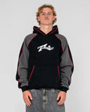 Rusty Paneka Raglan Fleece Hoodie