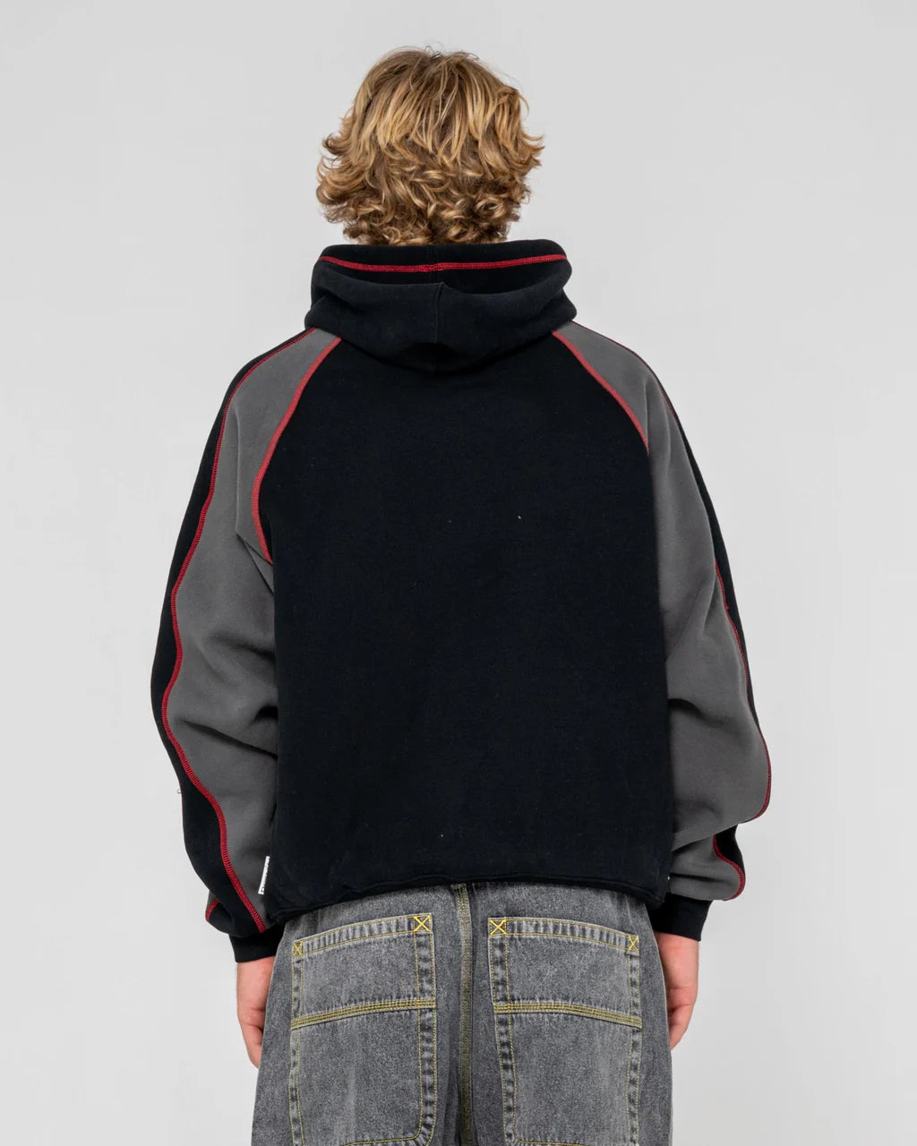 Rusty Paneka Raglan Fleece Hoodie