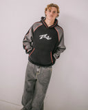 Rusty Paneka Raglan Fleece Hoodie