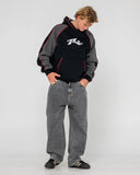 Rusty Paneka Raglan Fleece Hoodie