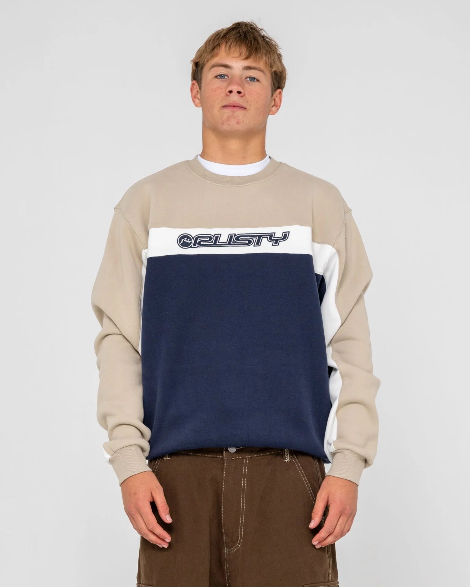Rusty Pod Racer Crew Fleece